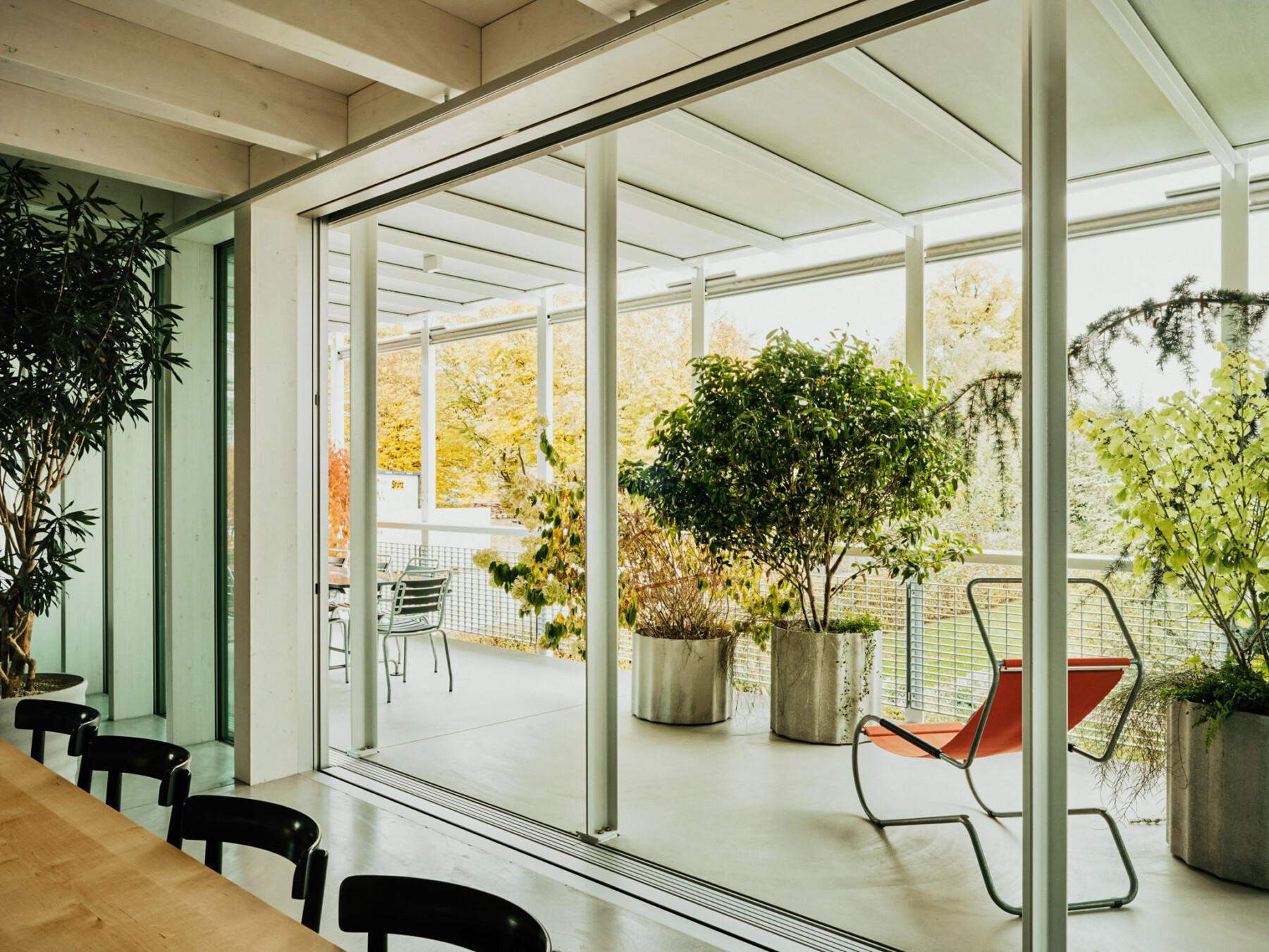 Air Lux Reference Apartment Building St. Gallen Sliding Window