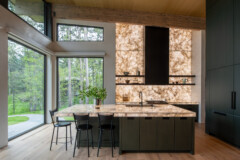 Air Lux Reference Private House Minnesota Usa Kitchen