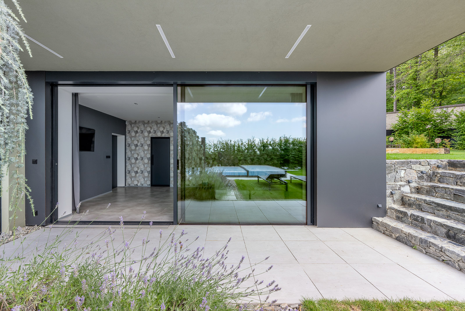 Air Lux Reference Sliding Window Ground Floor Opened