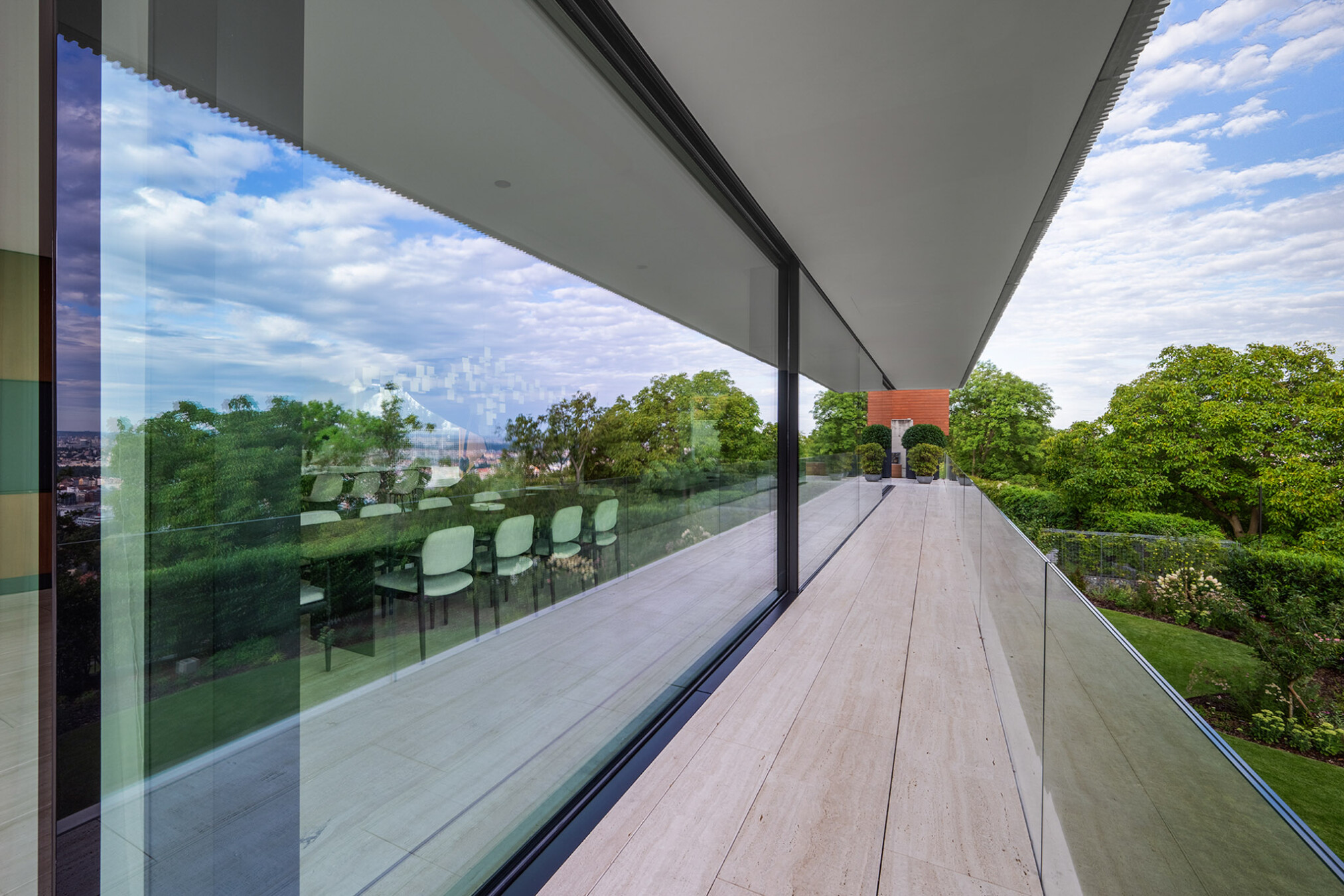 Air Lux Reference Villa In Czech Republic Sliding Window Balcony