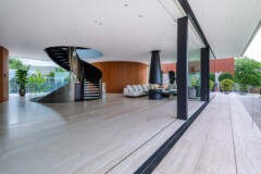 Air Lux Reference Villa In Czech Republic Sliding Window Living Room