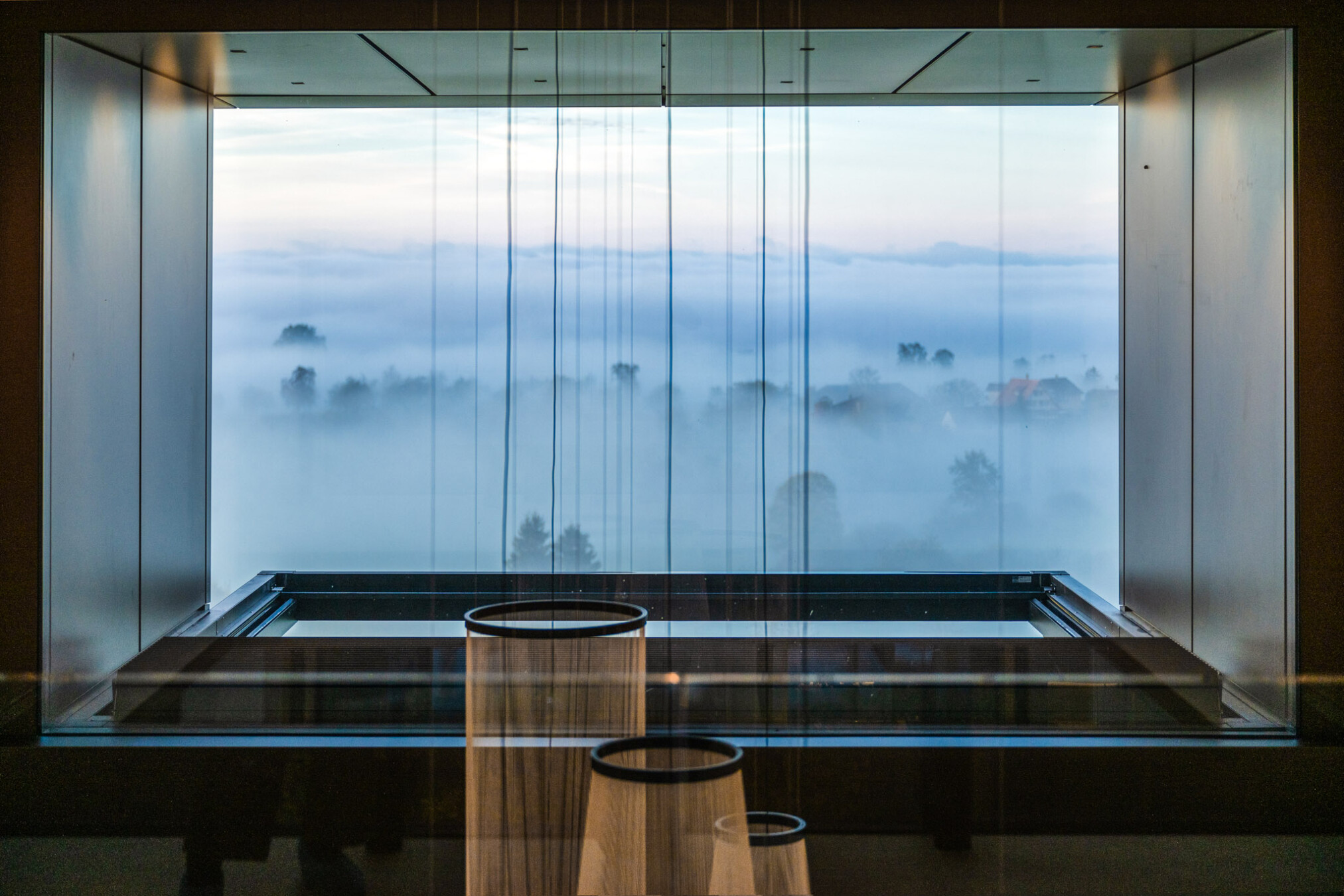 Air Lux Referenz Casa M Aussicht Nebel