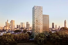 Air Lux Referenz Parkview Tower Frankfurt Rendering Gesamtaufnahme