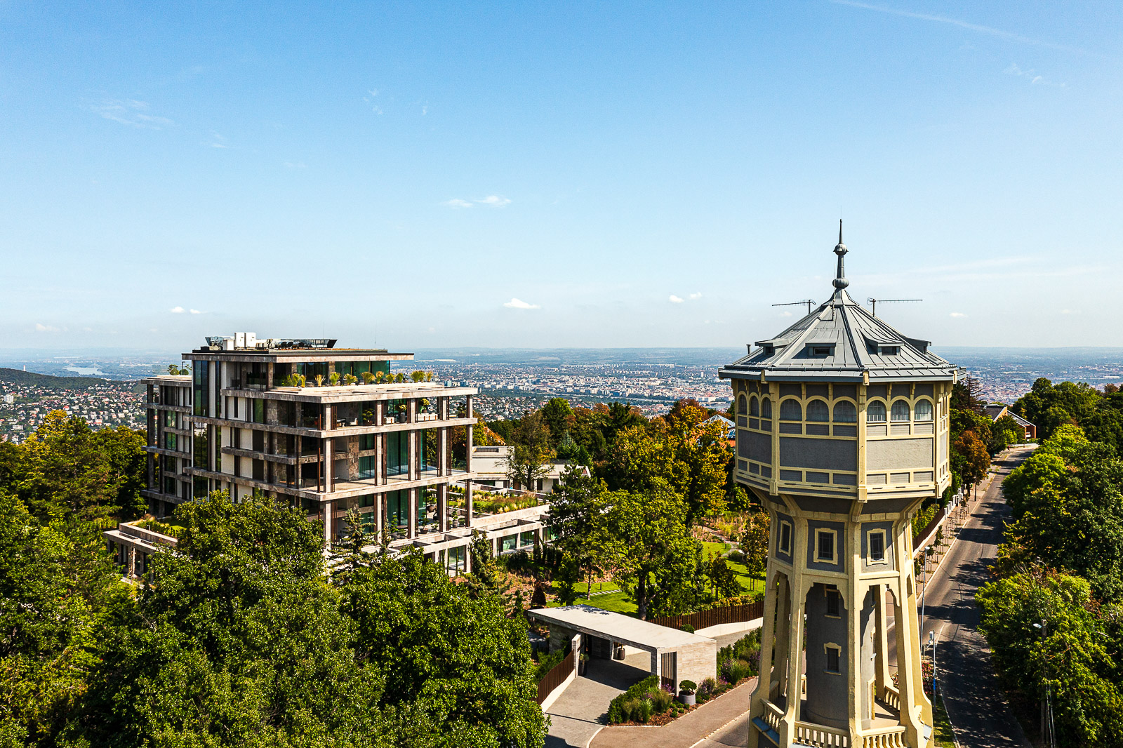 Air Lux Referenz Schiebefenster Luftaufnahme