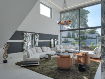 Air Lux Referenz Villa Oberer Zürichsee Wohnzimmer