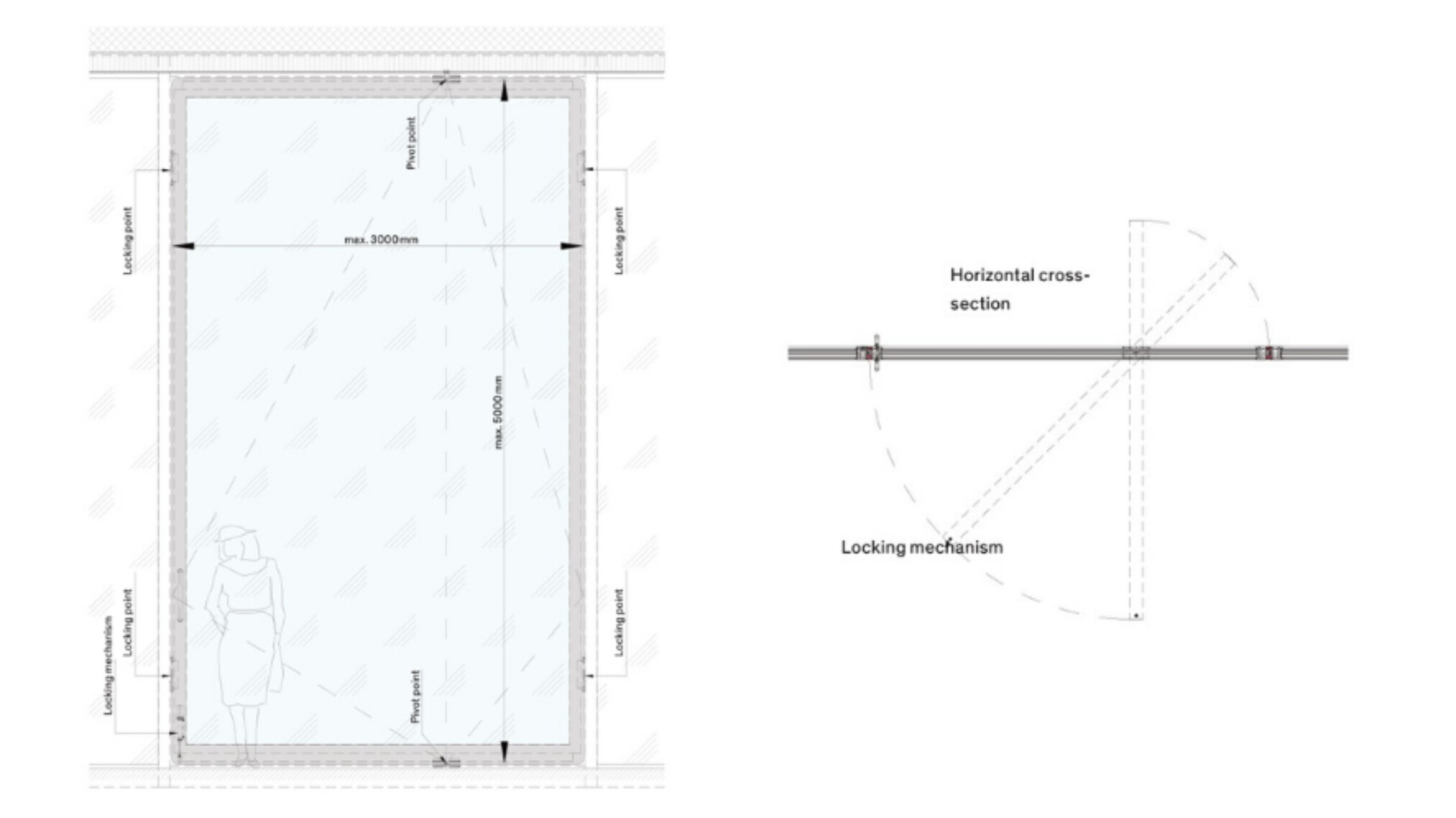 Blog Pivot door – the fascinating entry door Air Lux 4