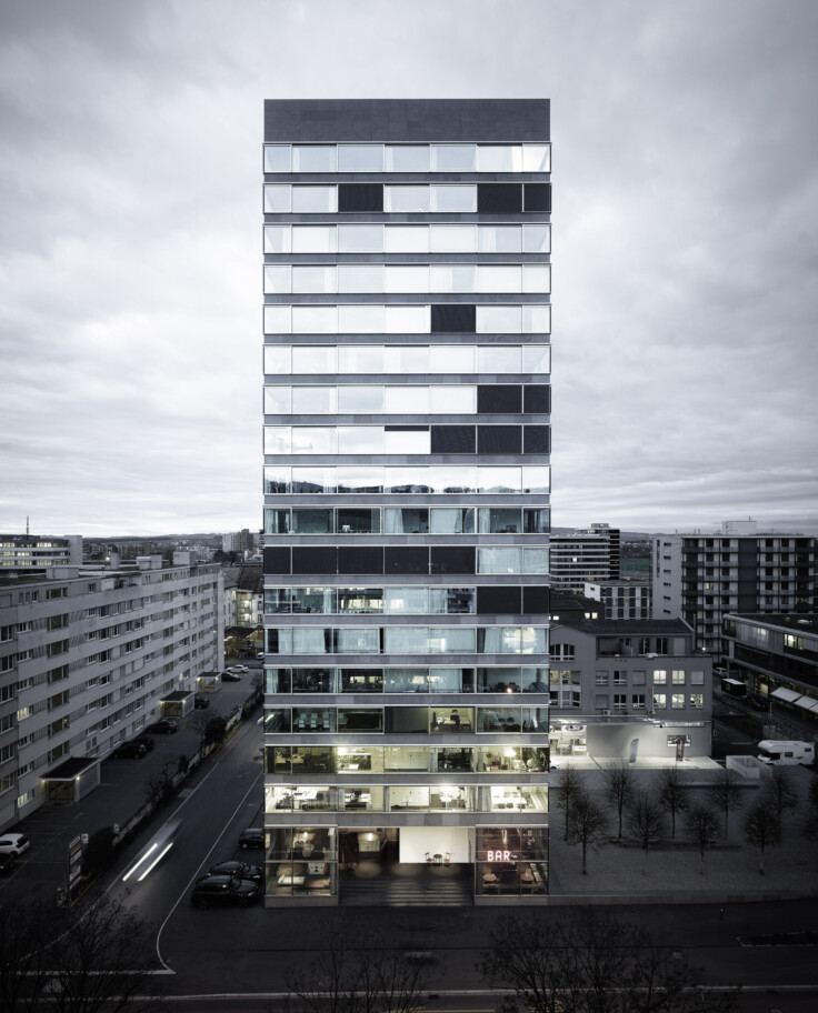 Expertise high-rise building B125 Baarerstrasse Zug air-lux 1