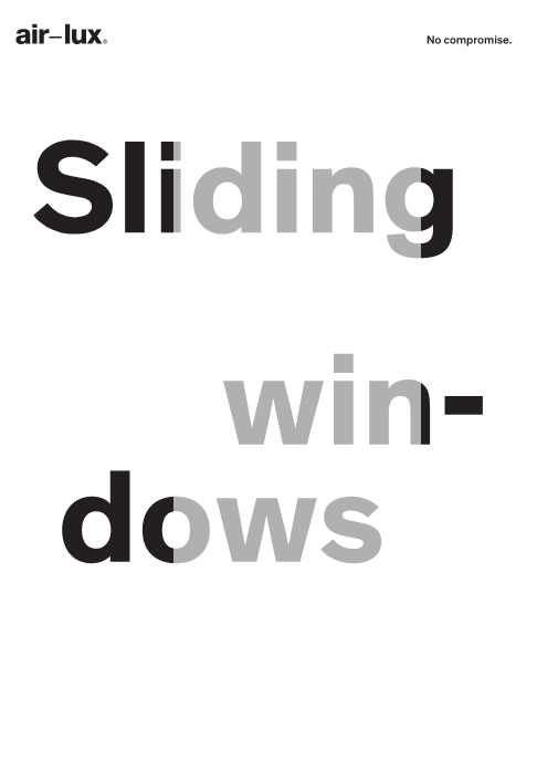 Titelbild Download Produkteflyer Sliding Window